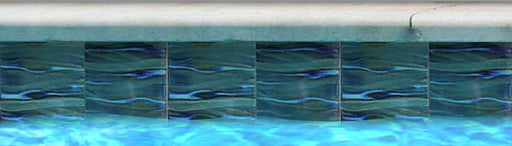 Kawa Aqua Jade Textured, Lappato 6x6 Porcelain  Tile