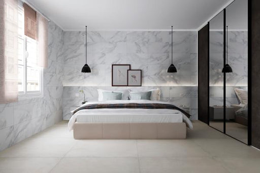 Kea White Matte 12x24 Porcelain  Tile
