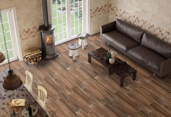 Keywood Castanio 8.8x35.5 Porcelain  Tile