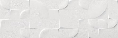 Kone Glacier Deco Matte, Textured 12x36 Ceramic  Tile