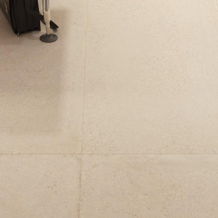 Konkrete Beige Matte 24x48 Porcelain  Tile