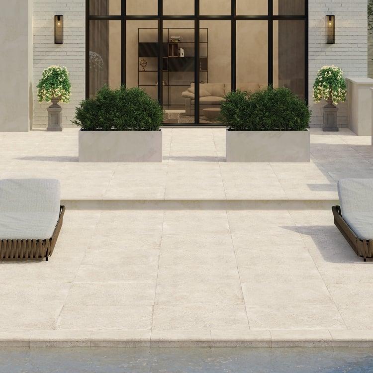 Konkrete Bianco Anti-Slip 24x48 Porcelain  Tile