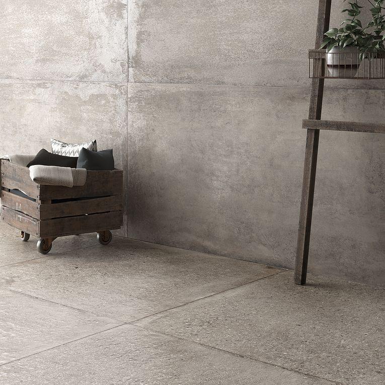 Konkrete Grigio Matte 24x48 Porcelain  Tile