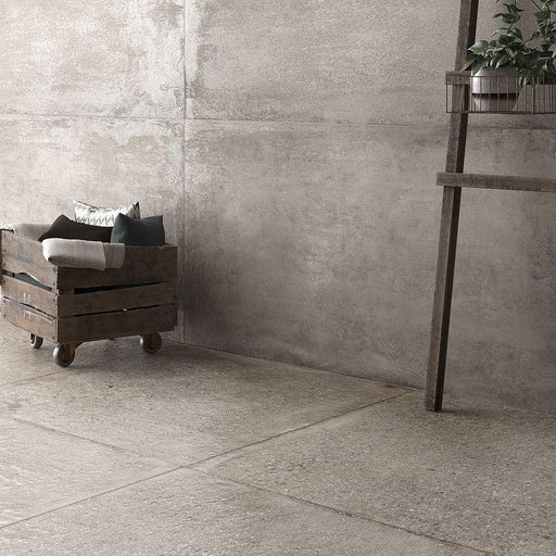 Konkrete Grigio Matte 24x48 Porcelain  Tile