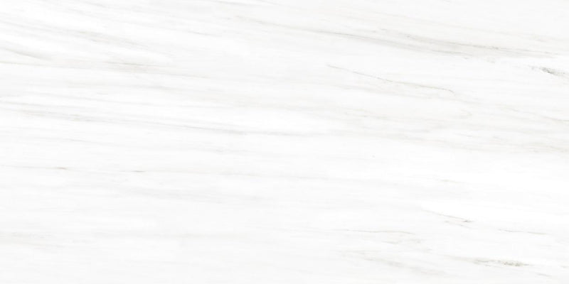 Lassa White Glossy 6x18 Ceramic Bullnose
