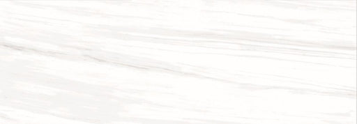 Lassa White Glossy 6x18 Ceramic  Tile