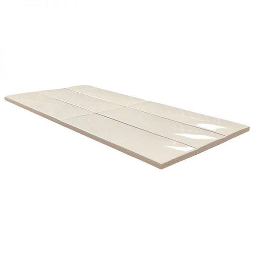 London Bone Glossy 3x8.7 Ceramic  Tile