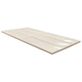 London Bone Glossy 5/8x12 Ceramic Demi Bullnose