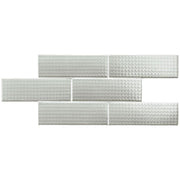 London Picadilly Cement Glossy 3x8.7 Ceramic  Tile