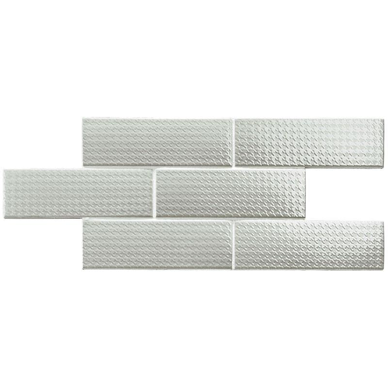 London Picadilly Cement Glossy 3x8.7 Ceramic  Tile