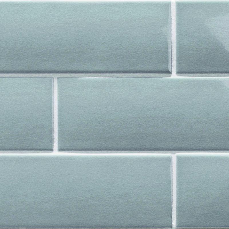 London Rain Glossy 5/8x12 Ceramic Demi Bullnose