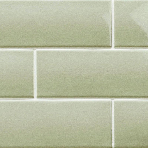 London Sage Glossy 3x8.7 Ceramic  Tile