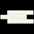 London White Glossy 5/8x12 Ceramic Demi Bullnose