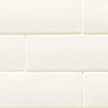London White Glossy 5/8x12 Ceramic Demi Bullnose