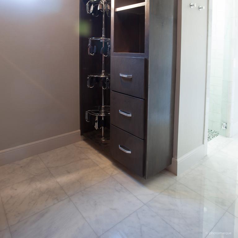 Lusso Carrara Marble Tile 24x24 Honed