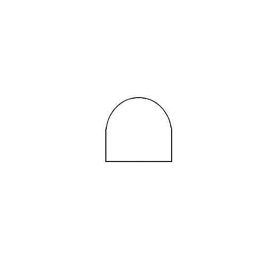 Lusso Carrara Marble Trim 12 Honed     Pencil Rail