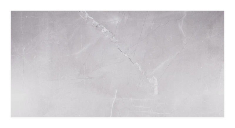 Luxury Amani Grey Polished 12x24 Porcelain  Tile