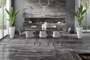 Luxury Black Lappato 18x36 Porcelain  Tile