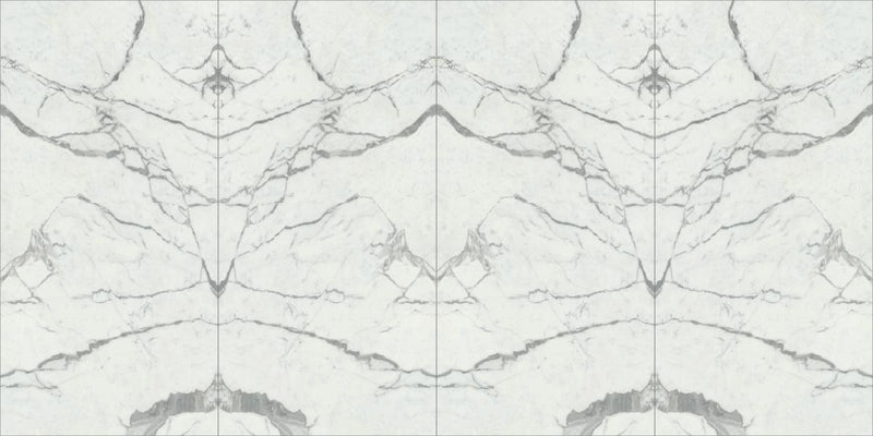 Maestro White Statuario 60x120 6 mm Honed Porcelain Slab