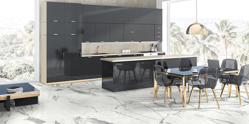 Maestro White Statuario Honed 30x30 Porcelain  Tile