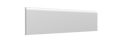 Maiolica Biscuit Glossy 3x12 Ceramic Bullnose