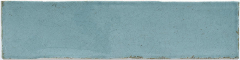 Maiolica Blue Steel Glossy 3x12 Ceramic Bullnose