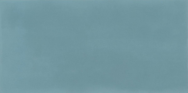 Maiolica Blue Steel Glossy 3x6 Ceramic Surface Bullnose