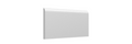 Maiolica Blue Steel Glossy 3x6 Ceramic Surface Bullnose