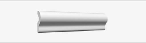 Maiolica Taupe Glossy 2x10 Ceramic Victorian Chair Rail