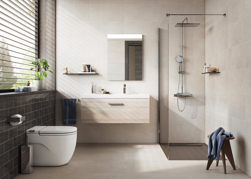 Maiolica Taupe Glossy 4x10 Ceramic  Tile