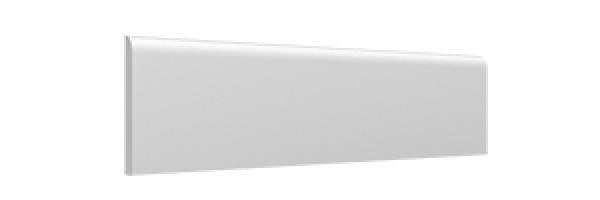 Maiolica White Glossy 3x12 Ceramic Bullnose