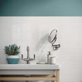 Maiolica White Glossy 4x10 Ceramic  Tile