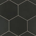 Makoto Kuroi Black Matte 10x11-1/2 Porcelain  Tile