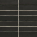 Makoto Kuroi Black Matte 2.5x10 Ceramic  Tile