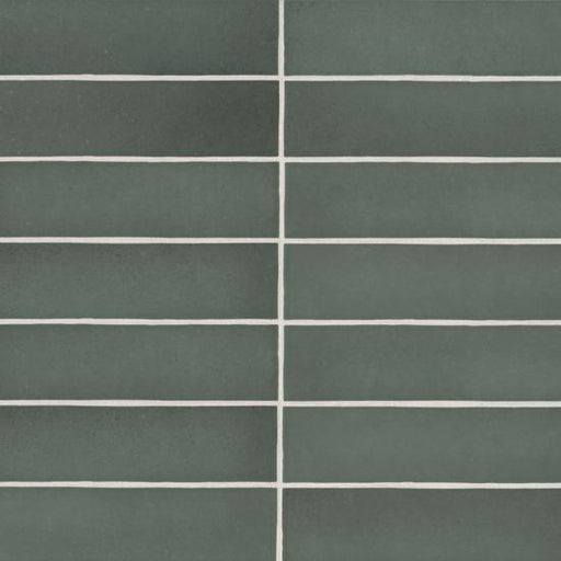Makoto Midori Green Matte 2.5x10 Ceramic  Tile
