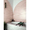 Makoto Momoiro Blush Matte 2.5x10 Ceramic  Tile