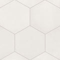 Makoto Shoji White Matte 10x11-1/2 Porcelain  Tile