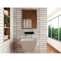 Makoto Shoji White Matte 2.5x10 Ceramic  Tile