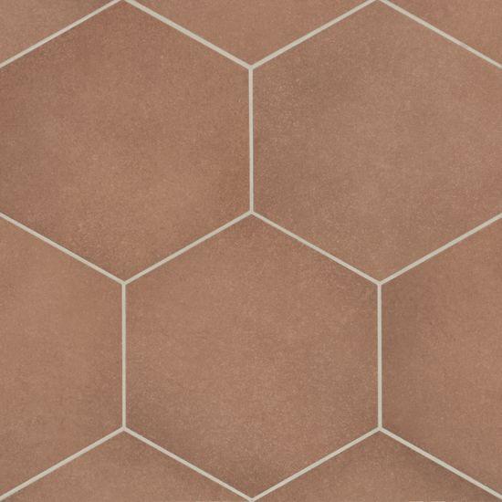 Makoto Umi Terracotta Matte 10x11-1/2 Porcelain  Tile