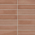 Makoto Umi Terracotta Matte 2.5x10 Ceramic  Tile