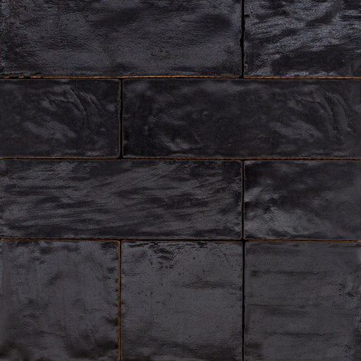 Mallorca Black 4x4 Ceramic  Tile