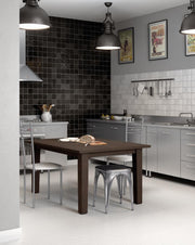 Mallorca Black 4x4 Ceramic  Tile