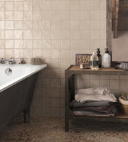 Mallorca Cream 4x4 Ceramic  Tile