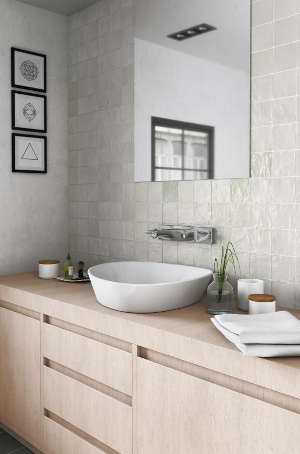 Mallorca Green 4x4 Ceramic  Tile