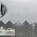 Manhattan 10th Ave Glossy 3x6 Ceramic  Tile