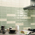Manhattan 2nd Ave Glossy 3x6 Ceramic  Tile