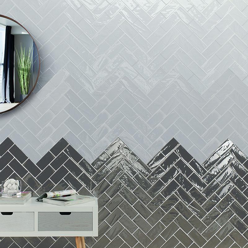 Manhattan 9th Ave Glossy 3x6 Ceramic  Tile