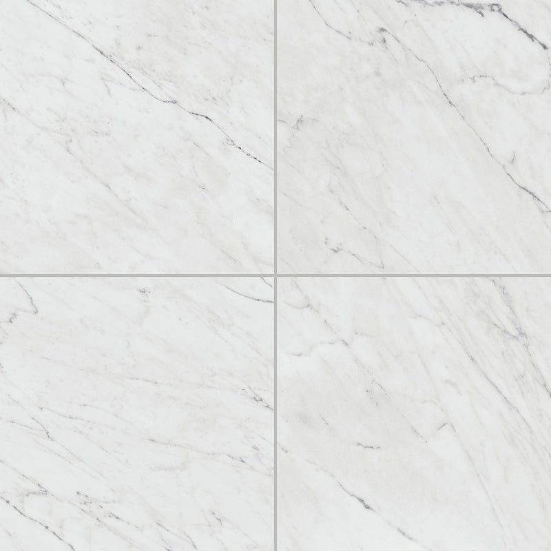 Marble Attaché Lavish Diamond Carrara Polished 24x24 Porcelain  Tile