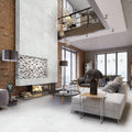 Marble Attaché Lavish Diamond Carrara Satin 24x48 Porcelain  Tile