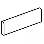 Marble Attaché Lavish Diamond Carrara Satin 3x24 Porcelain Bullnose